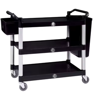 ชั้นวางกระเป๋าสแตนเลสสีดำพับได้อุปกรณ์โรงแรม - Product Image 3