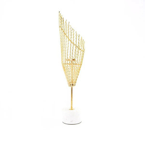 Luxurious Gold Hanging <b>Tea</b> <b>Light</b> Holder with Timeless Appeal Golden Hanging <b>Tea</b> <b>Light</b> Holder for Warm Inviting Illumination - Product Image 3