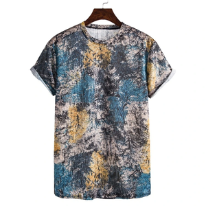 Camiseta de impresión digital de sublimación personalizada de fábrica original para hombre, camiseta para hombre - Product Image 1