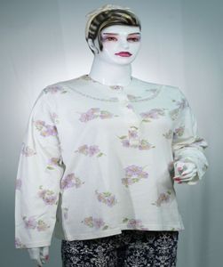 Camiseta de algodón para mujer con diseños de impresión personalizados de manga larga y logotipo de moda 100% Precio al por mayor orgánico - Product Image 2