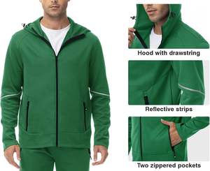 Ensemble de survêtement à capuche en deux pièces pour femmes, taille plus, vêtements de sport d'hiver, sweat-shirt respirant avec pantalon de survêtement imprimé, unisexe - Product Image 5