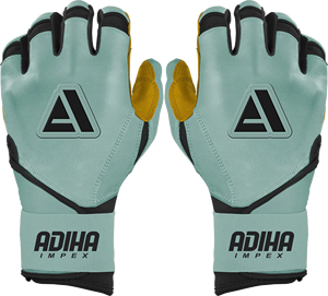 Gants de frappe de baseball en cuir véritable, gants pour adultes et jeunes, fabriqués au Pakistan, gants de frappe Adiha Impex - Product Image 1
