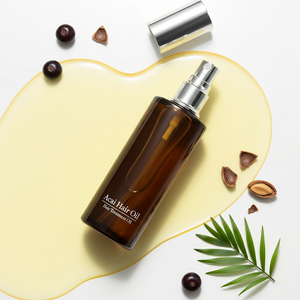 [OEM] Huile de traitement des cheveux d'açai nourrissante à base de plantes K-Beauty Réparation des cheveux abîmés Protecteur thermique intensif aux graines d'argan et de mangue - Product Image 4