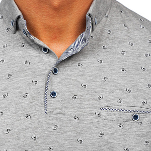 Chemises de moto à manches courtes personnalisées avec sublimation, dernier design pour équipe, avec boutons, vêtements décontractés, polo - Product Image 4