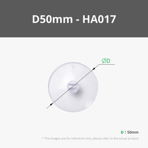 ถ้วยดูดพีวีซีใสแบบแมนนวลพร้อมฝาปิดแบบมีรู (เส้นผ่านศูนย์กลาง 25-50 มม.) - Product Image 6