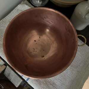 Venta caliente con precio razonable Cuenco sanitario hecho a mano Utensilios de cocina Metal de cobre puro Hecho EN LA India con alta calidad - Product Image 1