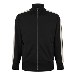 Sudadera ligera de algodón para hombre, ropa de invierno, sudadera holgada de gran tamaño, moda callejera para hombre, cremallera completa y dos bolsillos - Product Image 2