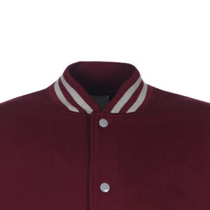 Chaqueta de algodón con bordado de chenilla personalizada para hombre, chaqueta universitaria Formal Letterman, impermeable, transpirable, a prueba de viento - Product Image 3