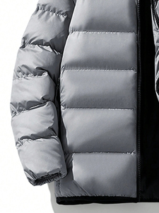 Best Selling Unisex Puffer <b>Jacket</b> High Quality Men's Winter Bubble Coat Stand Collar <b>Thin</b> Stylish High Street Style <b>Waterproof</b> - Product Image 5