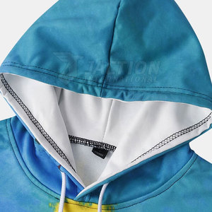 Fabriqué au Pakistan, sweat à capuche d'hiver solide en sublimation, 100% polyester polaire, respirant, séchage rapide, dernier design - Product Image 3