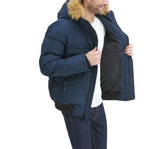 เสื้อแจ็กเก็ตแฟชั่น2024สำหรับผู้ชายเสื้อแจ็คเก็ตมีฮู้ดสำหรับฤดูหนาว - Product Image 3