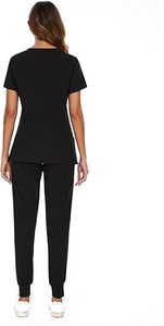 Conjunto médico Scrubs al por mayor conjunto de talla grande enfermera larga mujeres hombres logotipo médico Scrubs conjunto al por mayor - Product Image 6