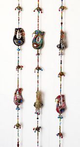 Décoration murale de mariage indien, cadeau artisanal pour la maison, cadeau pour Noël, cadeau pour le Nouvel An, décoration murale en ficelle - Product Image 3