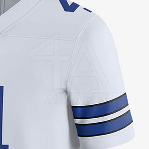 Maillot de fan de football américain de style durable, tissu classique et confortable de haute qualité pour les vêtements de sport - Product Image 4