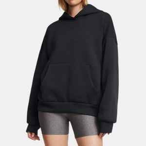 Hot Selling Heavyweight Fleece Anti-Wrinkle Hooded 100% Cotton Long Sleeve Plus Size Women's <b>Workout</b> Gym <b>Hoodie</b> - Product Image 1