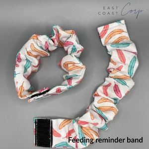 เลี้ยงลูกด้วยนม scrunchie | ด้านนี้สร้อยข้อมือต่อไปขนสีผ้าฝ้ายการให้นมลูกการพยาบาลมัมมี่และทารก - Product Image 3