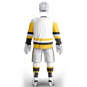 Diseña tu propio logotipo El uniforme de hockey sobre hielo más popular Uniforme de hockey sobre hielo de talla grande para adultos - Product Image 6