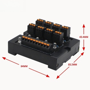PLC sensör Terminal bloğu 2 tel 3 tel 8CH IO giriş adaptörü modülü için fotoelektrik yakınlık değiştirme sensörü bağlantısı - Product Image 4