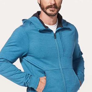 Sudadera con capucha para hombre, corte holgado, hecha de tela transpirable, ideal para correr, hacer ejercicio o uso casual en la calle, cómoda. - Product Image 1