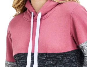 Sudadera con Capucha de Doble Color y Manga Larga para Mujer, Ropa Casual de Alta Calidad y Gran Demanda al por Mayor - Product Image 4