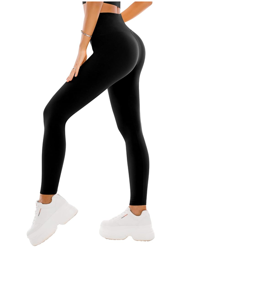 High Waisted Leggings for Women - Full Length Capri Buttery Soft Yoga Pants for Workout Athletic