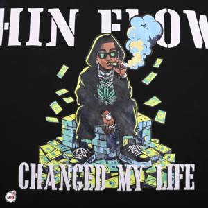 Streetwear T-shirt Boxy surdimensionné personnalisé de haute qualité T-shirt imprimé pour hommes de style tendance à épaules tombantes - Product Image 1