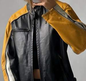 Venta caliente Mujeres Moda Biker Chaqueta de cuero Nueva moda Mujer Chaqueta de cuero genuino Chaqueta de cuero a prueba de viento - Product Image 5