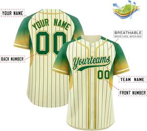 Fournisseur d'uniformes de baseball en vrac Maillots de softball boutonnés personnalisés avec tissu en maille à séchage rapide et logos brodés - Product Image 2