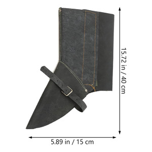 Vente en gros Conception personnalisée en cuir de vachette fendu Soudeurs Guêtres Robuste Résistant à l'abrasion Construction Lutte contre les incendies - Product Image 6