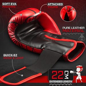 Gants de boxe professionnels personnalisés pour adultes en cuir PU durable avec nouveau design et logo pour l'entraînement sportif MMA - Product Image 6