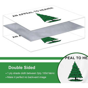 USA TOP FLAGSINC Appeal Heaven <b>Flag</b> 3x5 Feet Double-Sided Pine Tree Design 2 Brass Grommets Heavy-Duty 3-Ply Polyester Made USA - Product Image 6