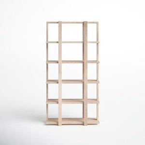 Dark Brown Mango and Acacia Wood Storage Organizer Display <b>Shelf</b> <b>Rack</b> Adjustable Wood Desktop Bookshelf - Product Image 6