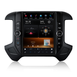 Écran de <span class=keywords><strong>radio</strong></span> de voiture de style Tesla de 12,1 pouces, accessoires, Snapdragon 665 pour Chevrolet Silverado GMC Sierra 2014-2018, CarPlay 8+128 Go - Product Image 1