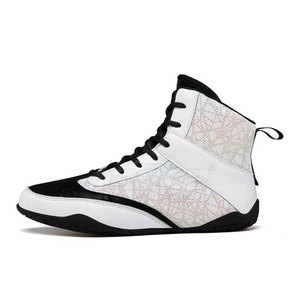 Stylish High Top <b>Boxing</b> <b>Shoes</b> With Ventilated Design Lightweight Combat <b>Shoes</b> For <b>Boxing</b> And Martial Arts - Product Image 5