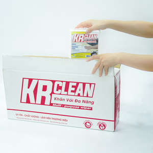 Paños de limpieza superabsorbentes multiusos de marca personalizada tela no tejida duradera para toallitas de cocina - Product Image 6