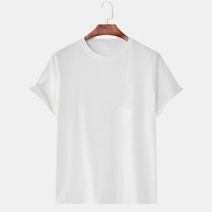 2023 gros écologique respirant séchage rapide hommes bambou T-Shirt haute qualité tricoté plaine t-shirts personnalisé OEM - Product Image 6
