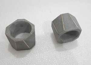 Rond de serviette au design moderne pour table à manger de mariage, rond de serviette en résine de qualité supérieure pour vaisselle de table - Product Image 5