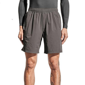 <b>Men's</b> Elastic Waist Casual <b>Shorts</b> Good Quality Breathable Lightweight Canvas Streetwear with Solid <b>Pattern</b> Drawstring Closure - Product Image 4