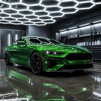 Lámpara Profesional Hexagonal para Lavado de Autos, Iluminación sin Sombras para Detallado, Taller de Belleza Automotriz - 6