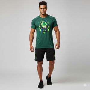 เสื้อยืดผ้าฝ้ายคอกลมสำหรับผู้ชายสวมใส่สบายเนื้อผ้าระบายอากาศได้ดีวัสดุนุ่มมีสไตล์สวมใส่ได้ทุกวันสำหรับใช้งานกลางแจ้ง - Product Image 5