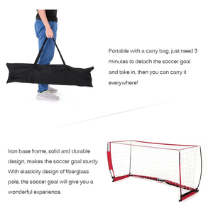 Red de portería de fútbol portátil extensible de alta calidad, disponible a precio asequible - Product Image 6