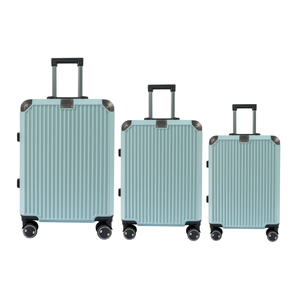 8003 Pc cadre en aluminium valise valise ensemble de bagages anti-rayures sacs à bagages voyage chariot bagages coque dure grossiste - Product Image 1