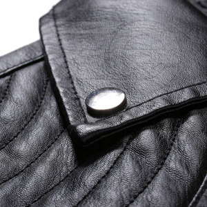 <b>Men</b> <b>Leather</b> <b>Jacket</b> Elegant Fashion Outerwear Winter Apparel Durable <b>Leather</b> Clothing Street Style <b>Men</b> <b>Leather</b> <b>Jacket</b> - Product Image 4