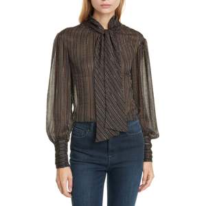 Cardigan da Donna Rebecca Taylor a Maniche Lunghe con Strisce in Lurex, Traspirante, Colore Antracite, Taglia 4, Logo Frontale - Product Image 1