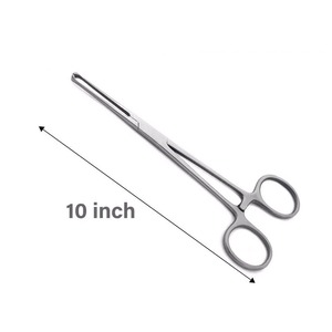 Fórceps de tejido Allis de Cirugía de acero inoxidable alemán Fórceps de tejido Allis profesional Fórceps quirúrgicos - Product Image 3