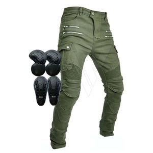 Pantalones de Motociclismo D-Ride de Alta Calidad, Transpirables, de Secado Rápido, con Protección para Ciclismo, Rodilleras y Coderas Extraíbles, Pantalones de Turismo - Product Image 1