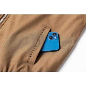 Customizable Men Winter Bomber Jacket With Insulated Body Quality <b>Stitching</b> Rib Hem Finish And Professional Clothing <b>Production</b> - Product Image 6