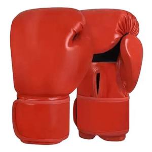 Guantes de boxeo al por mayor de cuero Pu entrenamiento profesional hecho a medida niños adultos guantes de combate de alta calidad cómodo equipo - Product Image 6