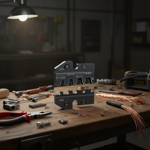 แม่พิมพ์ย้ำสายไฟ Knipex สำหรับขั้วต่อแบบปลั๊กเปิดไม่หุ้มฉนวน ขนาด 2.8+4.8 มม. - Product Image 3