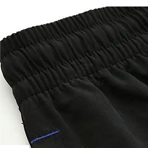 Meilleur prix Short de gym décontracté avec élastique taille moyenne Design de couleur unie durable Short de fitness respirant et écologique à porter facilement - Product Image 5